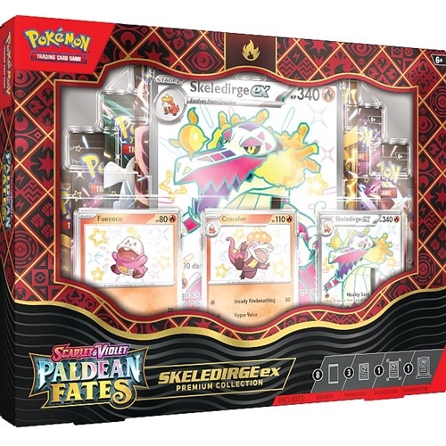 Premium Collection - Skeledirge EX - Paldean Fates - Pokemon kort